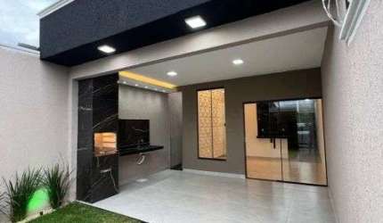 OFERTA! Casa 2 quartos com suite, alto padrão no Res. Buena Vista