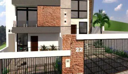 Casa para Venda em Juiz de Fora, Cerâmica, 3 dormitórios, 1 suíte, 2 banheiros, 2 vagas