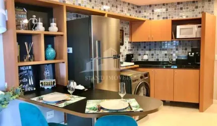 Flat com 1 quarto à venda na Avenida Lúcio Costa, Barra da Tijuca, Rio de Janeiro, 52 m2 por R$ 1.100.000