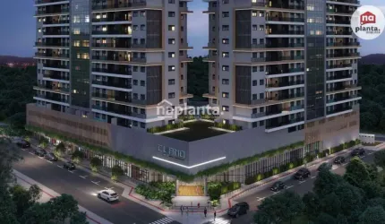 Loft à venda, no Bairro Roçado, São José-SC, com 1 quarto, com 1 vaga