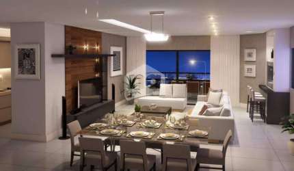 Apartamento à venda no Bairro Campinas em São José-SC, com 3 quartos, 1 suíte, 2 vagas