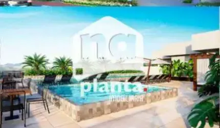 Apartamento, Garden, à venda, no Bairro Ingleses do Rio Vermelho, Florianópolis-SC, com 1 quarto, sendo 1 suíte, com 1 vaga