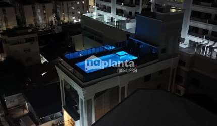Apartamento à venda, no Bairro Campinas, São José-SC, com 2 quartos, sendo 2 suítes, com 1 vaga