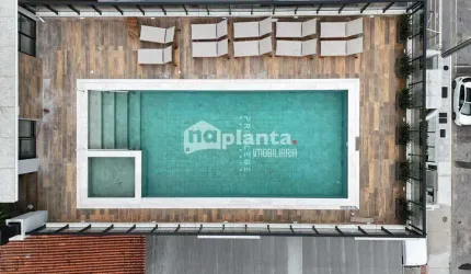 Apartamento à venda, no Bairro Campinas, São José-SC, com 2 quartos, sendo 2 suítes, com 1 vaga