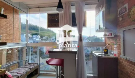 Apartamento à venda no Bairro Córrego Grande em Florianópolis-SC, com 3 quartos, 1 suíte, 2 vagas