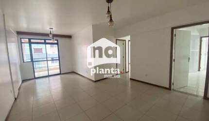 Apartamento à venda no Bairro Campinas em São José-SC, com 3 quartos, 1 suíte, 1 vaga