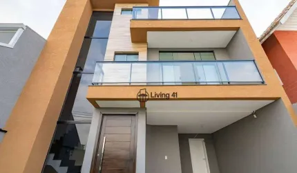 Sobrado com 3 dormitórios à venda, 136 m² por R$ 880.000,00 - Santa Felicidade - Curitiba/PR