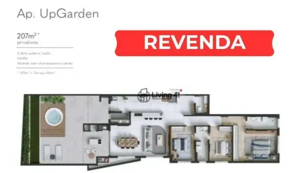 ÚNICA OPORTUNIDADE! Garden em REVENDA no Paseo Folloni – Plaenge | Ahú