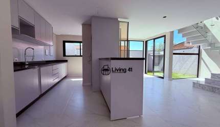 Sobrado Triplex novo com 3 dormitórios à venda, 243 m² por R$ 1.420.000 - Santa Felicidade - Curitiba/PR