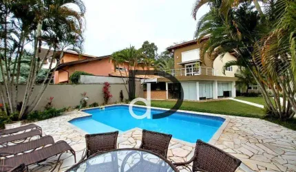 Casa com 3 dormitórios à venda, 527 m² por R$ 2.400.000,00 - Condomínio Vista Alegre - Café - Vinhedo/SP