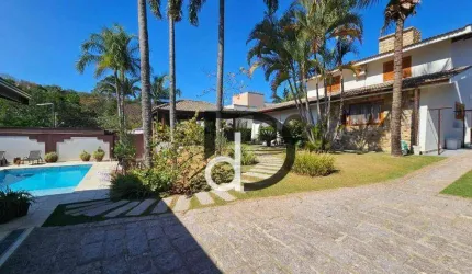 Casa com 4 dormitórios à venda, 322 m² por R$ 3.200.000,00 - Condomínio Marambaia - Vinhedo/SP