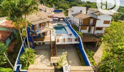 Casa com 5 dormitórios à venda, 700 m² por R$ 2.500.000,00 - Curral - Ilhabela/SP