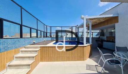 Apartamento Duplex com 3 dormitórios à venda, 280 m² por R$ 6.000.010,00 - Riviera de São Lourenço - Bertioga/SP