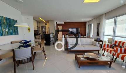 Apartamento com 4 dormitórios, 134 m² - venda por R$ 4.250.000,00 ou aluguel por R$ 19.100,00/mês - Riviera de São Lourenço - Bertioga/SP