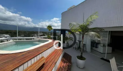 Apartamento/Cobertura com 4 dormitórios à venda por R$ 4.100.000 - Riviera de São Lourenço - Bertioga/SP