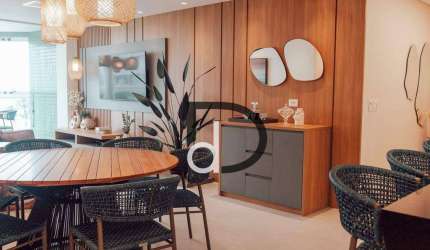 Apartamento com 3 dormitórios à venda, 170 m² por R$ 7.950.000,00 - Riviera de São Lourenço - Bertioga/SP