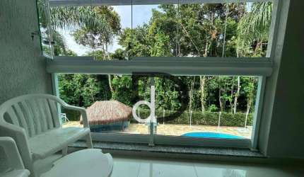 Apartamento duplex em villagio, 3 dorms , 1 suite , piscina
