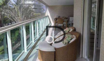 Apartamento com 4 dormitórios para alugar, 187 m² por R$ 18.000/mês - São Lourenço - Bertioga/SP