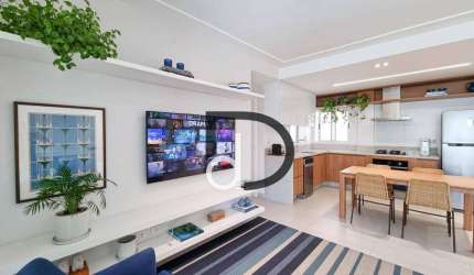 Apartamento com 3 dormitórios, 113 m² - venda por R$ 3.100.000 ou aluguel por R$ 14.000/mês - Riviera de São Lourenço - Bertioga/SP
