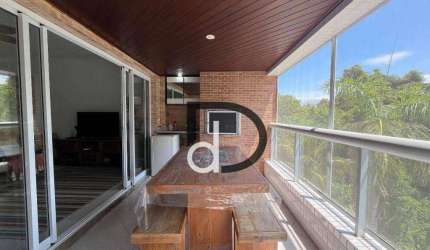 Apartamento com 3 dormitórios para alugar, 103 m² por R$ 10.000/mês - Riviera de São Lourenço - Bertioga/SP