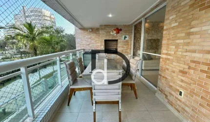 Apartamento com 3 dormitórios à venda, 107 m² por R$ 2.800.000 - Riviera de São Lourenço - Bertioga/SP