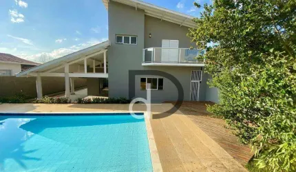 Casa com 5 dormitórios, 400 m² - venda por R$ 2.600.000,00 ou aluguel por R$ 16.474,00/mês - Condomínio Marambaia - Vinhedo/SP