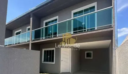 Sobrado com 3 dormitórios à venda, 116 m² por R$ 545.000,00 - Fazendinha - Curitiba/PR