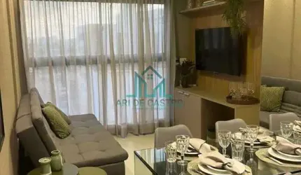 Apartamento Studio, 32m²,  Mobiliado na Jatiúca - Maceió Alagoas