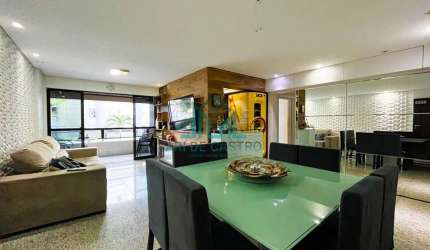 Apartamento a 200m da Praia de Ponta Verde com 125 m² com 3 Quartos, Varanda - Maceió Alagoas