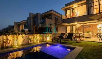 Casa Duplex Mobiliada com 126m² com 3 Suítes em Condomínio a Beira-mar da Praia do Marceneiro - Alagoas