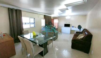 Apartamento com 3 Quartos com 129m² a Beira-Mar da Praia de Pajuçara - Maceió Alagoas