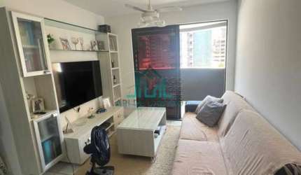 Apartamento Mobiliado com 3 quartos com 88m², Dependência na Ponta Verde - Maceió Alagoas