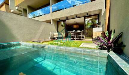 Casa à venda 3 Suítes, Duplex, 155m², Mobiliada e Piscina na Praia do Riacho em São Miguel dos Milagres - Alagoas