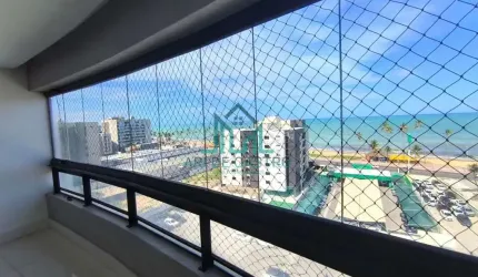 Apartamento com 202m² com 4 Suítes com Vista Mar, Hidromassagem, 3 Vagas na Praia de Jatiuca - Maceió Alagoas