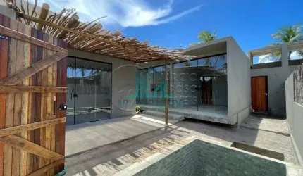 Milagres - Casa  2 Quartos no Patacho - Condomínio Riviera do Patacho - Rota Ecológica de Milagres