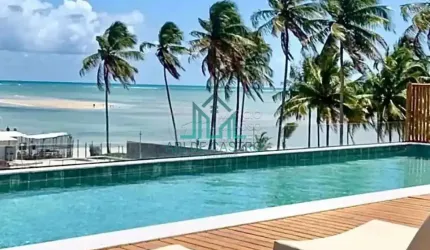 Apartamento 2 Suítes, 67m², Varanda a 30 metros da Praia de Tatuamunha, na Rota Ecológica dos Milagres - Cond Essence - Alagoas