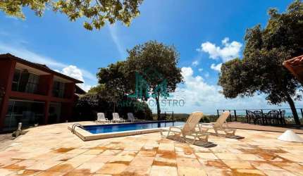 Casa na Praia do Marceneiro, Vista-Mar,  6 suítes, Piscina, casa com 700m² - Rota Ecológica dos Milagres - Alagoas