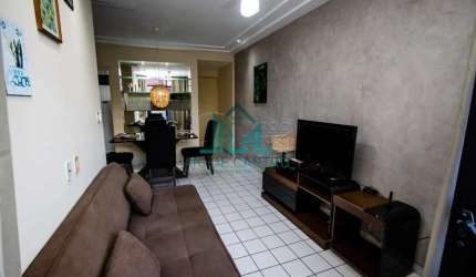 Apartamento Quarto e Sala com 42m² todo Mobiliado na Ponta Verde - Maceió Alagoas