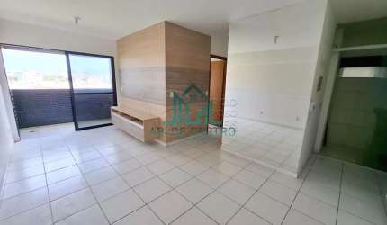 Apartamento com 2 Quartos, Varanda com 58m² na Praia de Cruz das Almas - Maceió Alagoas
