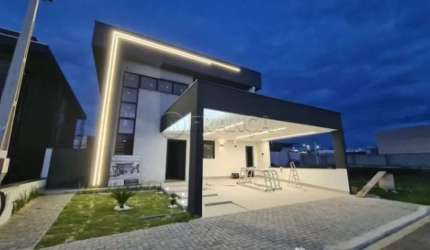 Linda Casa INTELIGENTE no condomínio Reserva Aruanã | 3 Dormitórios