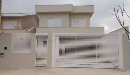 LINDO! Sobrado 4 dormitórios piscina e área gourmet - Villa Branca - Jacareí
