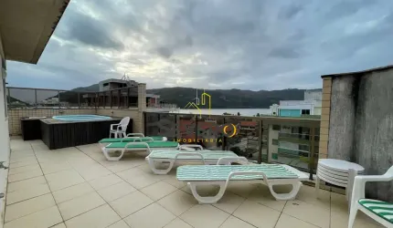 Apartamento Cobertura Duplex com 3 suítes e piscina vista mar e lagoa de Piratininga