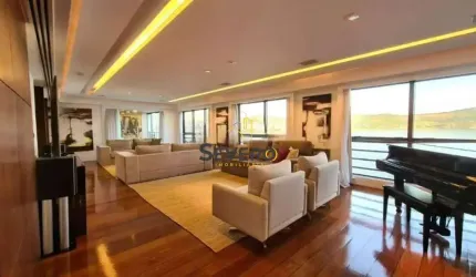 Apartamento Alto Padrão com 4 suítes e 475m² de Frente para o Mar