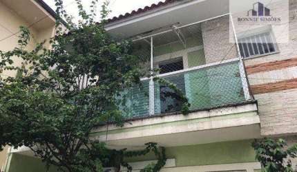 SOBRADO COM VARANDA A VENDA, SANTA TEREZINHA, 3 SUÍTES + ESCRITÓRIO, AR CONDICIONADO, 2 VAGAS, PORTÃO ELETRÔNICO. PRÓXIMO SALSIANO, PADARIA SANTTROPEZ