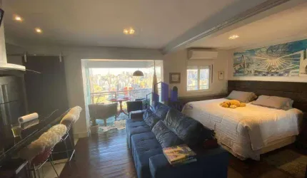 APARTAMENTO MOBILIADO À VENDA E ALUGA, 48 M², CONSOLAÇÃO, EDIFÍCIO MOOD, R. MAJOR QUEDINHO, 224, 1 SUÍTE, 1 SALA, 2 BANHEIRO, 1 VAGA