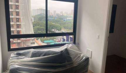 APARTAMENTO PARA ALUGAR MOBILIADO EM MOEMA, 35 M², EDIFÍCIO BOULEVARD IBIRAPUERA, 2 DORMITÓRIOS, 1 SALA, PRÓXIMO DA ESTAÇÃO DO METRÔ MOEMA