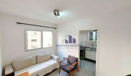 APARTAMENTO MOBILIADO À VENDA EM MOEMA, 38 M², ED. VANESSA, ALAMEDA DOS JURUPIS, 921, 1 DORMITÓRIO, SALA, COZINHA, 1 BANHEIRO, PRÓXIMO DO SHOPPING