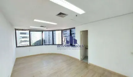SALA COMERCIAL PARA ALUGAR, 86 M², MOEMA, ED. GLASS TOWER, 4 SALAS, 3 BANHEIROS, COPA,  2 VAGAS, PRÓXIMO AO METRÔ