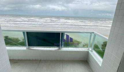 APARTAMENTO COM VARANDA À VENDA, 54 M², SUARÃO, ED. MANUELLA, 2 DORMITÓRIOS, 1 SUÍTE, SALA, 1 BANHEIRO, 1 VAGA, FRENTE PARA PRAIA