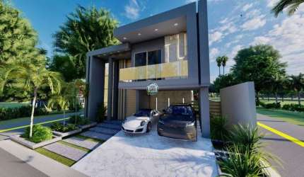 Casa com 4 dormitórios à venda, 296 m² por R$ 2.380.000,00 - Condomínio Gran Park Toscana - Vespasiano/MG